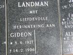 LANDMAN Gideon 1927-1996