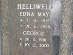 HELLIWELL George 1916-2003 & Edna May 1917-1999
