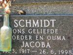 SCHMIDT Jacoba 1917-1998
