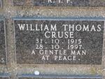 CRUSE William Thomas 1915-1997