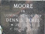 MOORE Dennis James 1932-1990