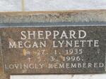 SHEPPARD Megan Lynette 1935-1996