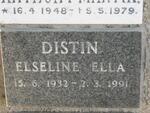 DISTIN Elseline Ella 1932-1991