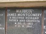 WATSON James Montgomery 1922-1987