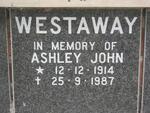 WESTAWAY Ashley John 1914-1987