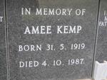 KEMP Amee 1919-1987