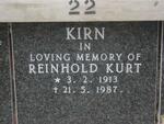KIRN Reinhold Kurt 1913-1987