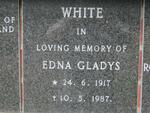 WHITE Edna Gladys 1917-1987