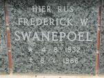 SWANEPOEL Frederick W. 1932-1986