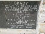 GRADY James 1922-1986 & Rose 1923-1999