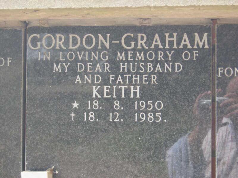 GRAHAM Keith, Gordon 1950-1985