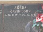 AKERS Gavin John 1949-1985