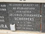 SCHEEPERS Jacobus Johannes 1931-1985