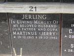 JERLING Marthinus 1915-1982