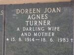 TURNER Doreen Joan Agnes 1914-1983