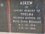 ASKEW Thelma 1914-1984