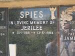 SPIES Jerilee 1981-1984