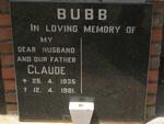 BUBB Claude 1935-1981