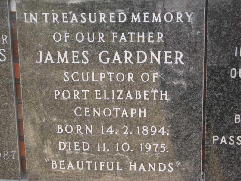 GARDNER James 1894-1975