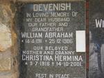 DEVENISH William Abraham 1911-1986
