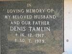 TAMLIN Denis 1917-1979