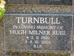 TURNBULL Hugh Milner Ruel 1920-2002