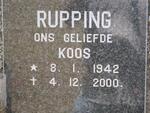 RUPPING Koos 1942-2000