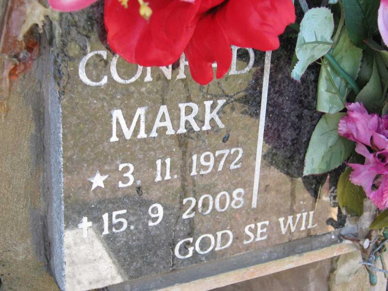 MOERAT Conrad Mark 1972-2008