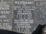 WESTRAADT Johannes 1906-1997 & Dorothy Catherine 1912-2000