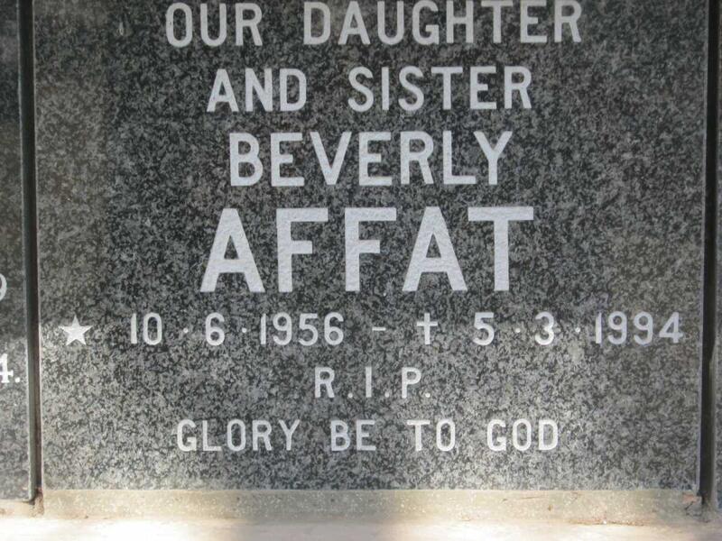 AFFAT Beverly 1956-1994