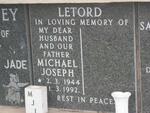 LETORD Michael Joseph 1944-1992