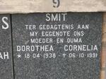 SMIT Dorothea Cornelia 1938-1991