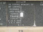 DITLOW Frank 1937-1991