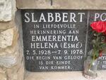 SLABBERT Emmerentia Helena 1928-1978