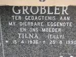GROBLER  Tilna 1936-1990