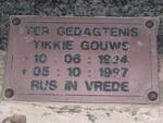 GOUWS Tikkie 1934-1997