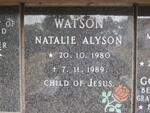 WATSON Natalie Alyson 1980-1989