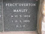MANLEY Percy Overton 1904-1990