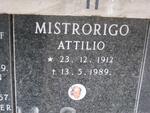 MISTRORIGO Attilio 1912-1989