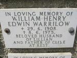 WARRILOW William Henry Edwin 1908-1975