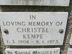 KEMPE Christel 1906-1975