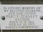 ALCHIN Percy Stanley 1913-1973