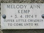KEMP Melody Ann 1974-1974