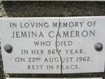 CAMERON Jemina -1962