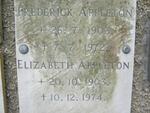 APPLETON Frederick 1903-1972 & Elizabeth 1903-1974
