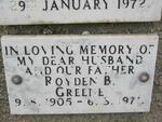 GREENE Royden B. 1905-1971