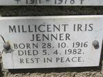JENNER Millicent Iris 1916-1982