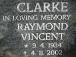 CLARKE Raymond Vincent 1934-2002