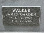 WALKER James Garden 1909-1993
