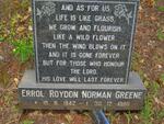 GREENE Errol Roydon Norman 1942-1980